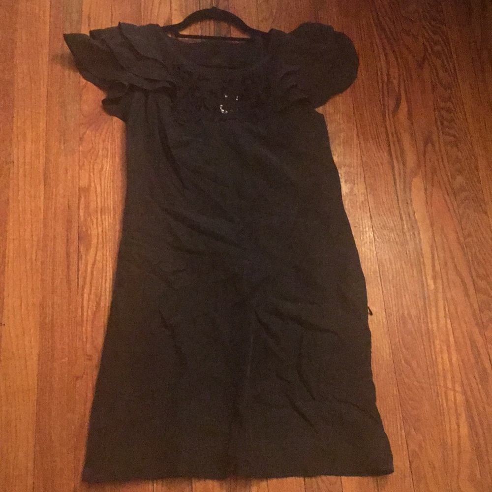 Banana Republic Monogram Collection black dress